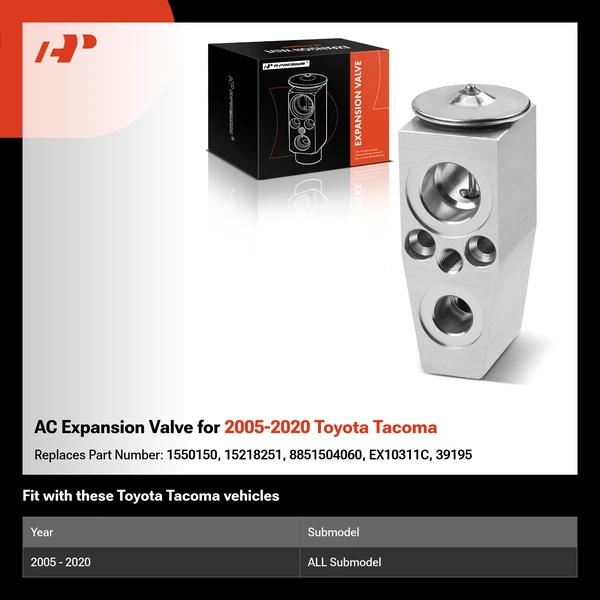 AC Expansion Valve for 2005-2020 Toyota Tacoma