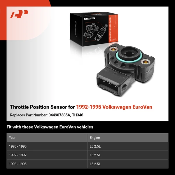 Throttle Position Sensor for 1992-1995 Volkswagen EuroVan