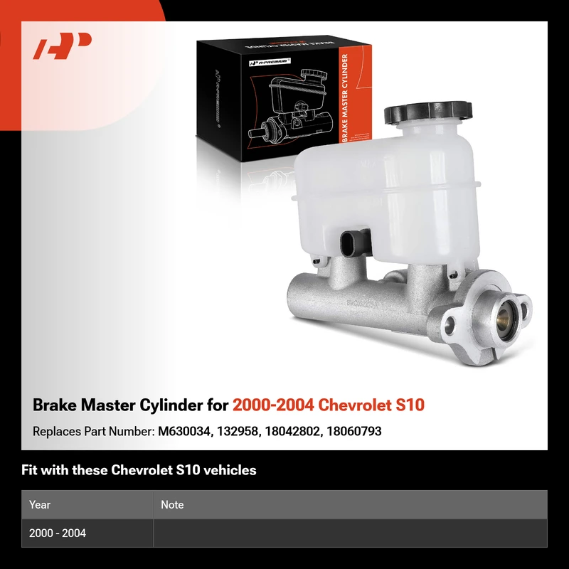Brake Master Cylinder for 2000-2004 Chevrolet S10