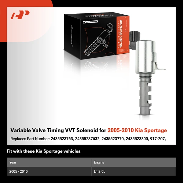 Variable Valve Timing VVT Solenoid for 2005-2010 Kia Sportage