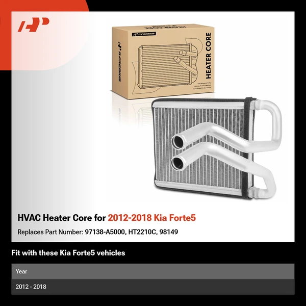 HVAC Heater Core for 2012-2018 Kia Forte5