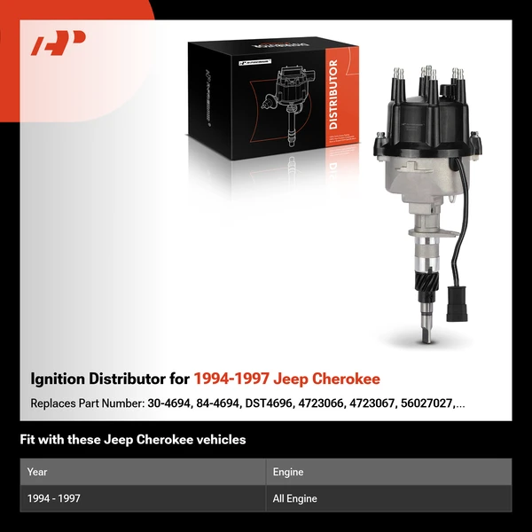 Ignition Distributor for 1994-1997 Jeep Cherokee