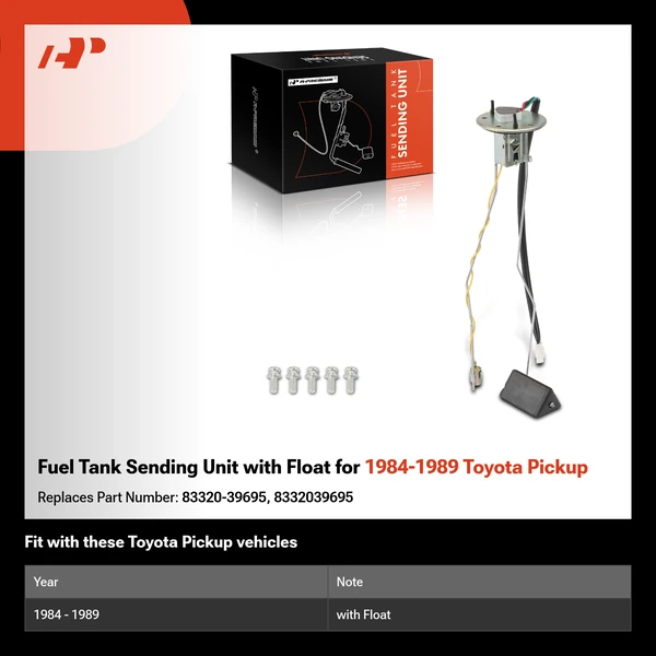 Fuel Tank Sending Unit with Float for 1984-1989 Toyota Pickup