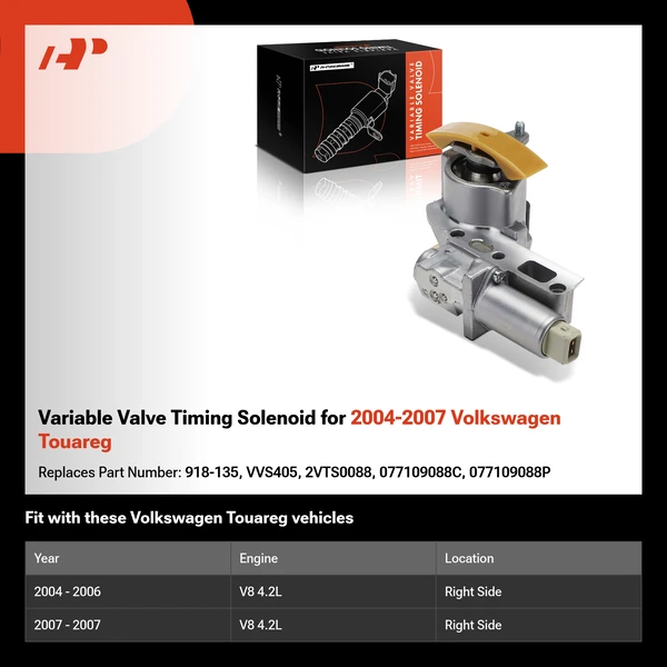 Variable Valve Timing Solenoid for 2004-2007 Volkswagen Touareg