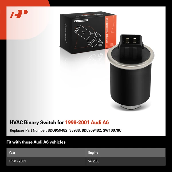 HVAC Binary Switch for 1998-2001 Audi A6