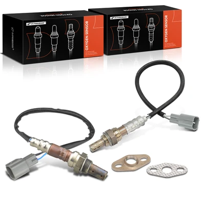 2 Pcs Upstream & Downstream O2 Oxygen Sensor