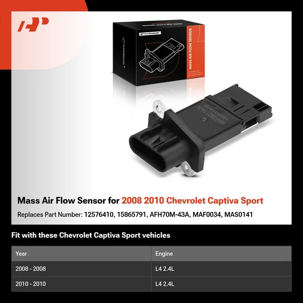 Mass Air Flow Sensor for 2008 2010 Chevrolet Captiva Sport