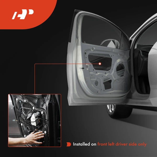 Front Driver Window Motor for Ford E-150 E-250 Econoline E350 E450 Super Duty