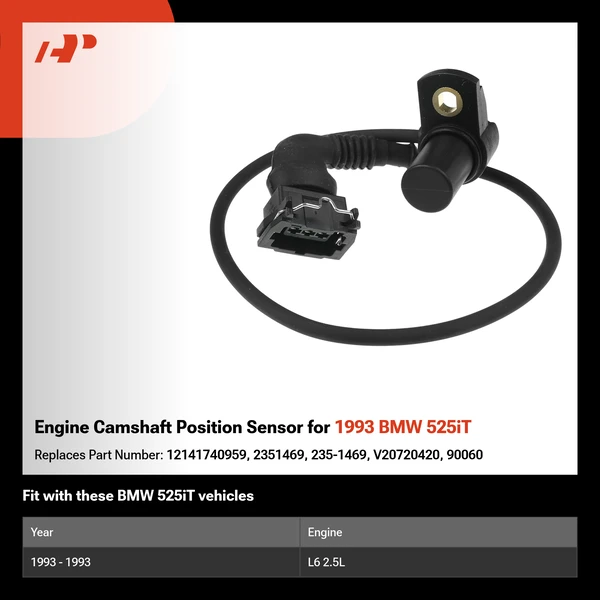 Engine Camshaft Position Sensor for 1993 BMW 525iT