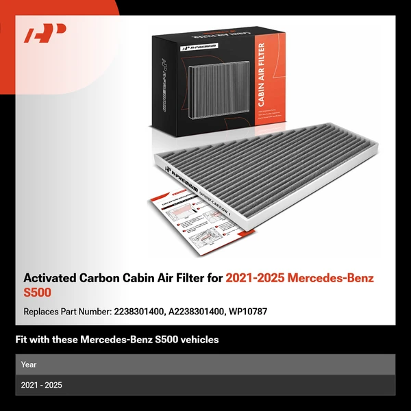 424I0734 RIDEX Interieurfilter Filter insert, Carbon filter, 255 mm x 222 mm x 3