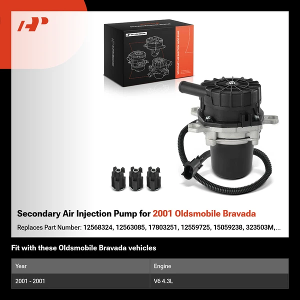 Secondary Air Injection Pump for 2001 Oldsmobile Bravada