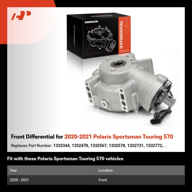 Front Differential for 2020-2021 Polaris Sportsman Touring 570