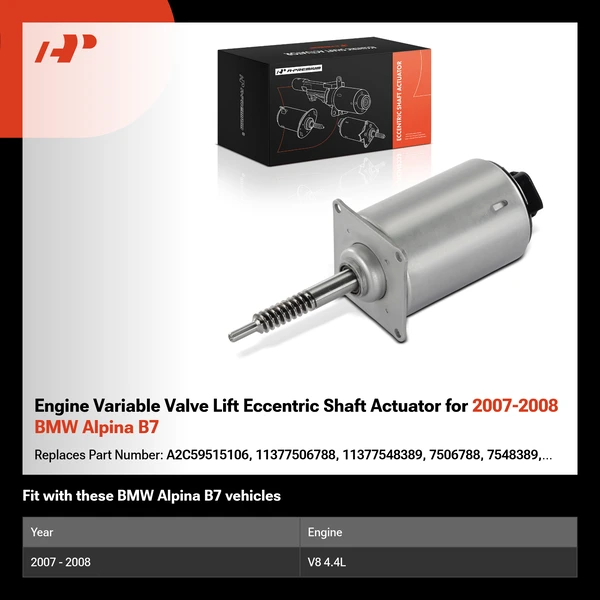 Engine Variable Valve Lift Eccentric Shaft Actuator for 2007-2008 BMW Alpina B7