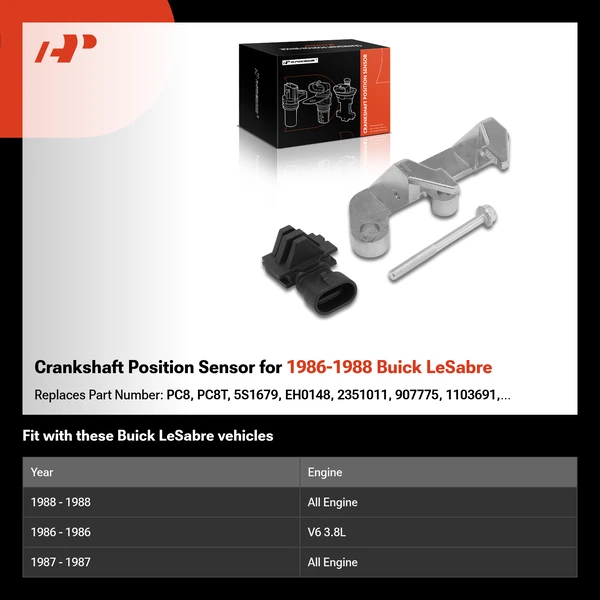 Crankshaft Position Sensor for 1986-1988 Buick LeSabre