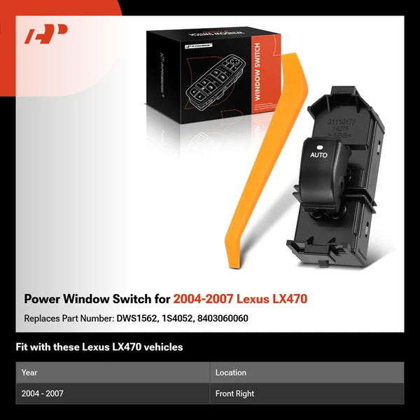 Power Window Switch for 2004-2007 Lexus LX470