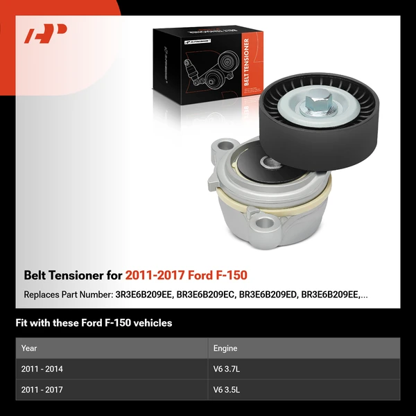 Belt Tensioner for 2011-2017 Ford F-150