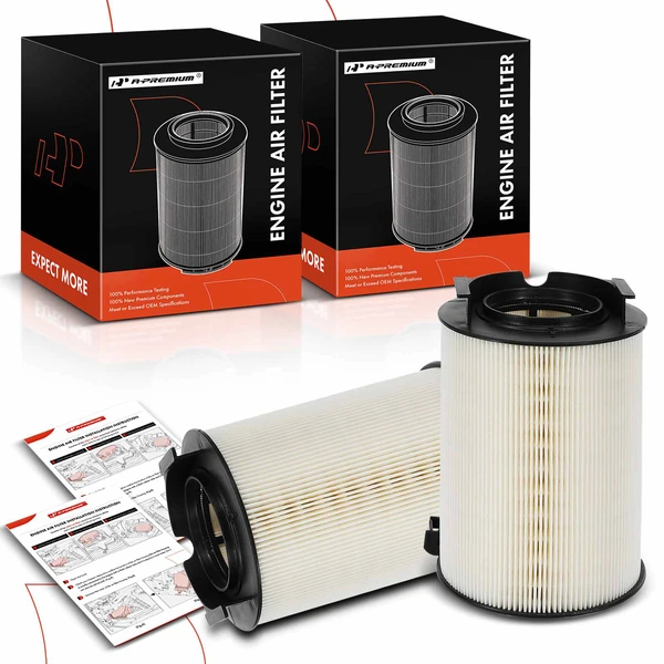 2 Pcs Engine Air Filter for 2011-2015 Volkswagen Jetta