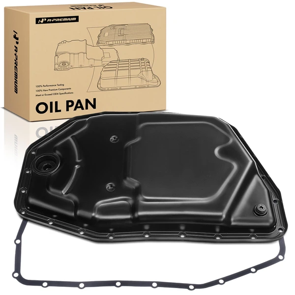 Transmission Oil Pan with Gasket for 2005-2008 Audi A4 Quattro