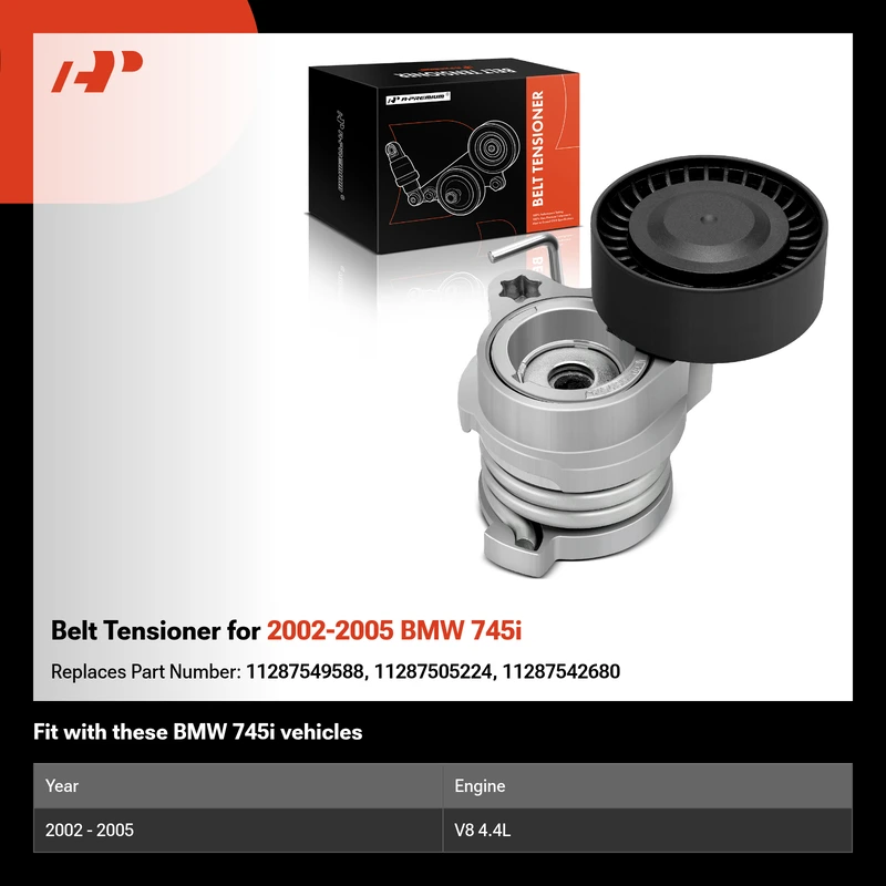 Belt Tensioner for 2002-2005 BMW 745i