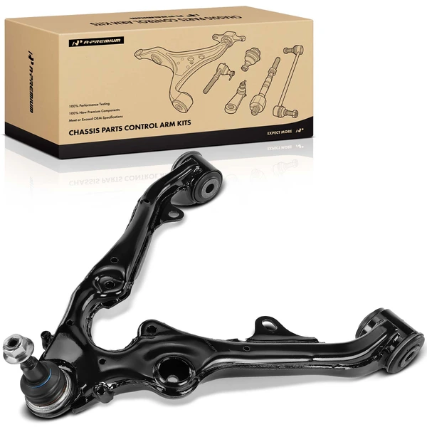 2022 GMC Sierra 1500 Limited 1-Pc Control Arm and Ball Joint Kit, Front Passenger Lower with Ball Joint A-Premium APCA6331