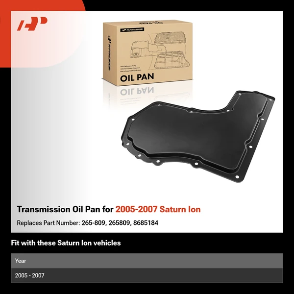 Transmission Oil Pan for 2005-2007 Saturn Ion