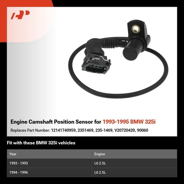 Engine Camshaft Position Sensor for 1993-1995 BMW 325i