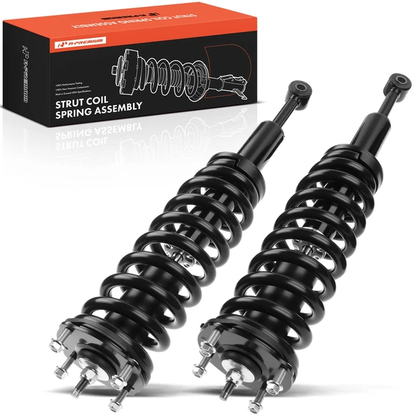 2-Pc Strut and Coil Spring Assembly Set Front Driver & Passenger A-Premium APSA1014