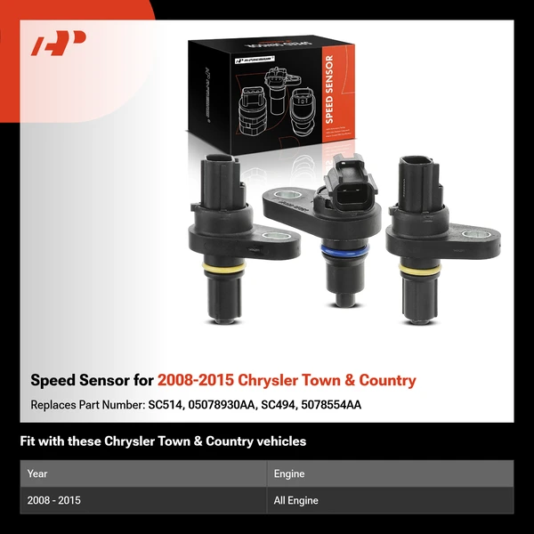 Speed Sensor for 2008-2015 Chrysler Town & Country