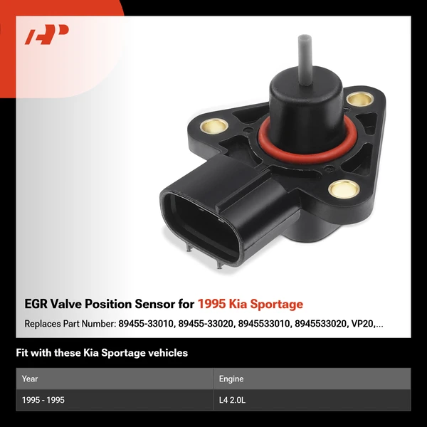 EGR Valve Position Sensor for 1995 Kia Sportage