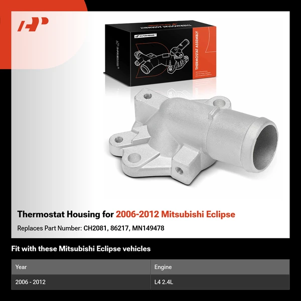 Thermostat Housing for 2006-2012 Mitsubishi Eclipse