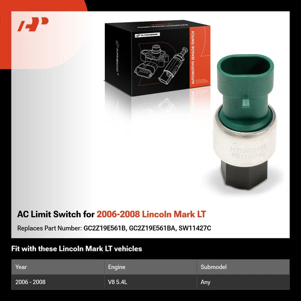 AC Limit Switch for 2006-2008 Lincoln Mark LT