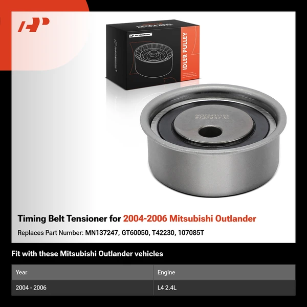 Timing Belt Tensioner for 2004-2006 Mitsubishi Outlander