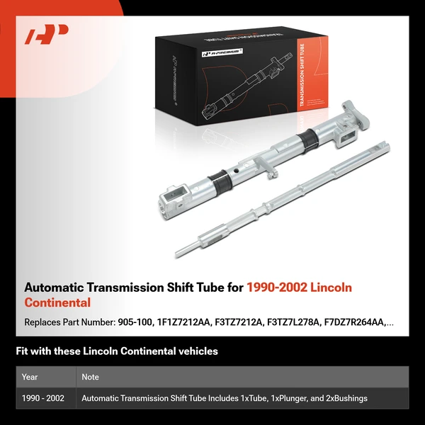 Automatic Transmission Shift Tube for 1990-2002 Lincoln Continental