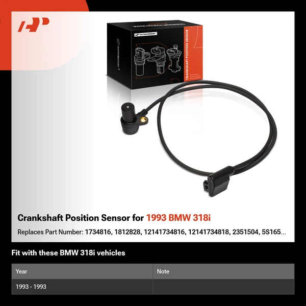 Crankshaft Position Sensor for 1993 BMW 318i