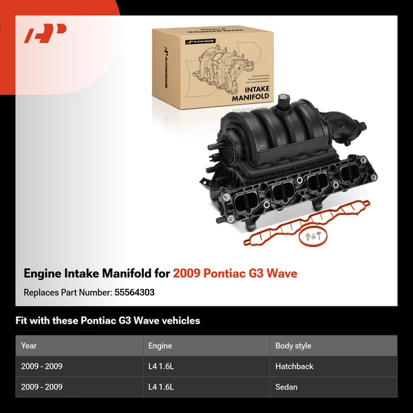 Engine Intake Manifold for 2009 Pontiac G3 Wave