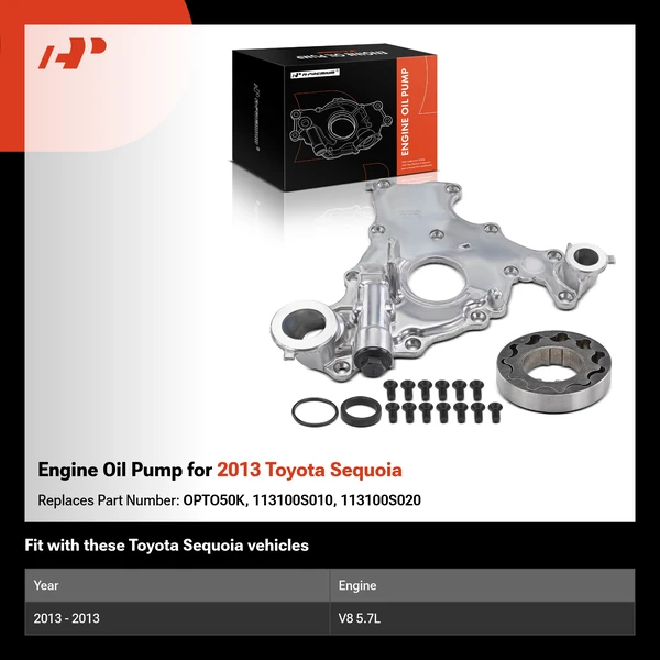 Engine Oil Pump for 2013 Toyota Sequoia