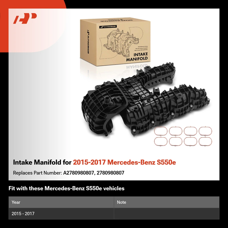 Intake Manifold for 2015-2017 Mercedes-Benz S550e