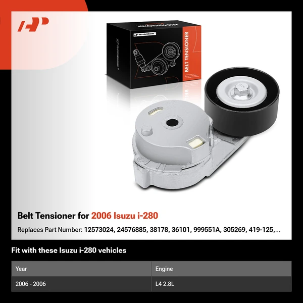 Belt Tensioner for 2006 Isuzu i-280