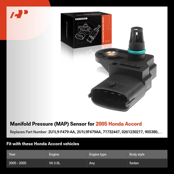 Manifold Pressure (MAP) Sensor for 2005 Honda Accord