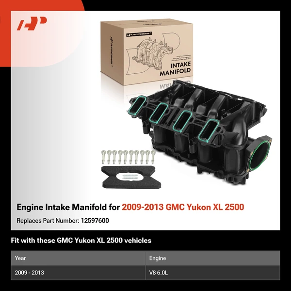Engine Intake Manifold for 2009-2013 GMC Yukon XL 2500