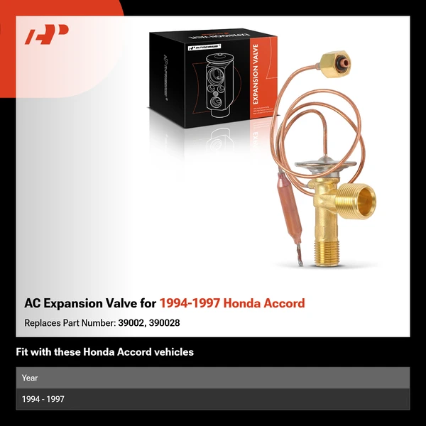 AC Expansion Valve for 1994-1997 Honda Accord