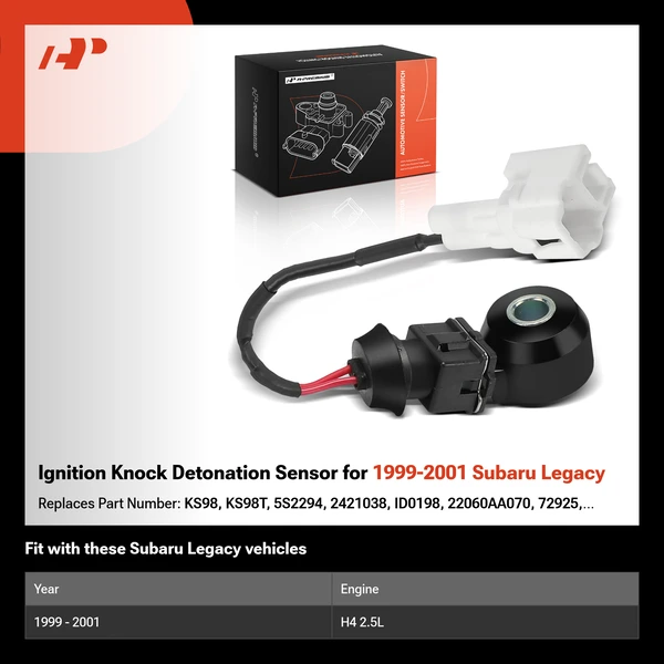 Ignition Knock Detonation Sensor for 1999-2001 Subaru Legacy