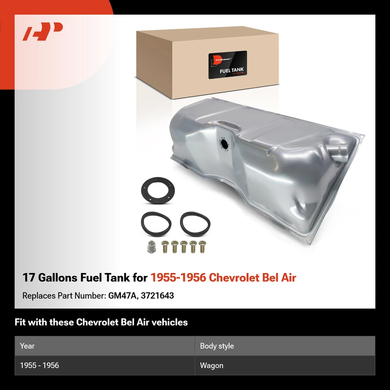 17 Gallons Fuel Tank for 1955-1956 Chevrolet Bel Air