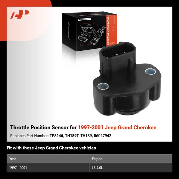 Throttle Position Sensor for 1997-2001 Jeep Grand Cherokee