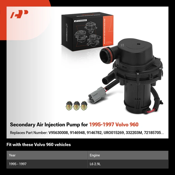 Secondary Air Injection Pump for 1995-1997 Volvo 960