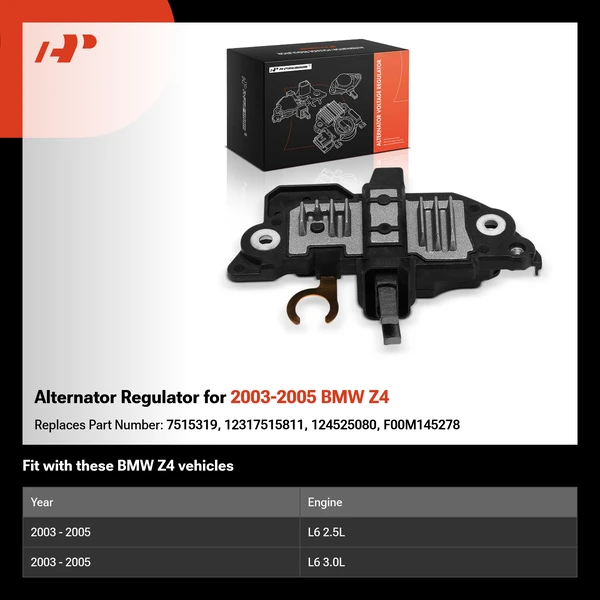 Alternator Regulator for 2003-2005 BMW Z4