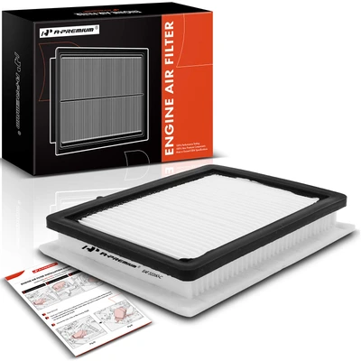 Engine Air Filter with Flexible Panel