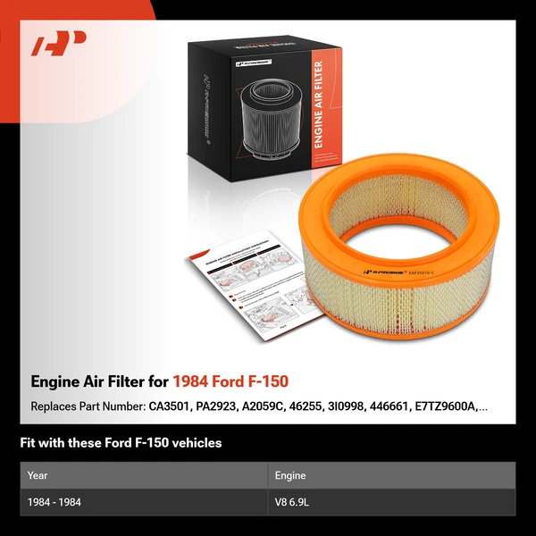 Engine Air Filter for 1984 Ford F-150