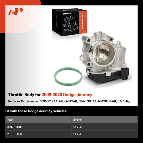 Throttle Body for 2009-2020 Dodge Journey