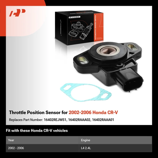 Throttle Position Sensor for 2002-2006 Honda CR-V